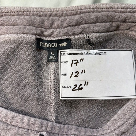 Toad &Co Men’s Joggers- XL - Picture 7 of 8